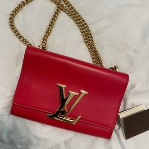 Authentic Louis Vuitton red purse